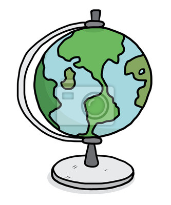 Detail Der Globus Ein Modell Der Erde Nomer 5