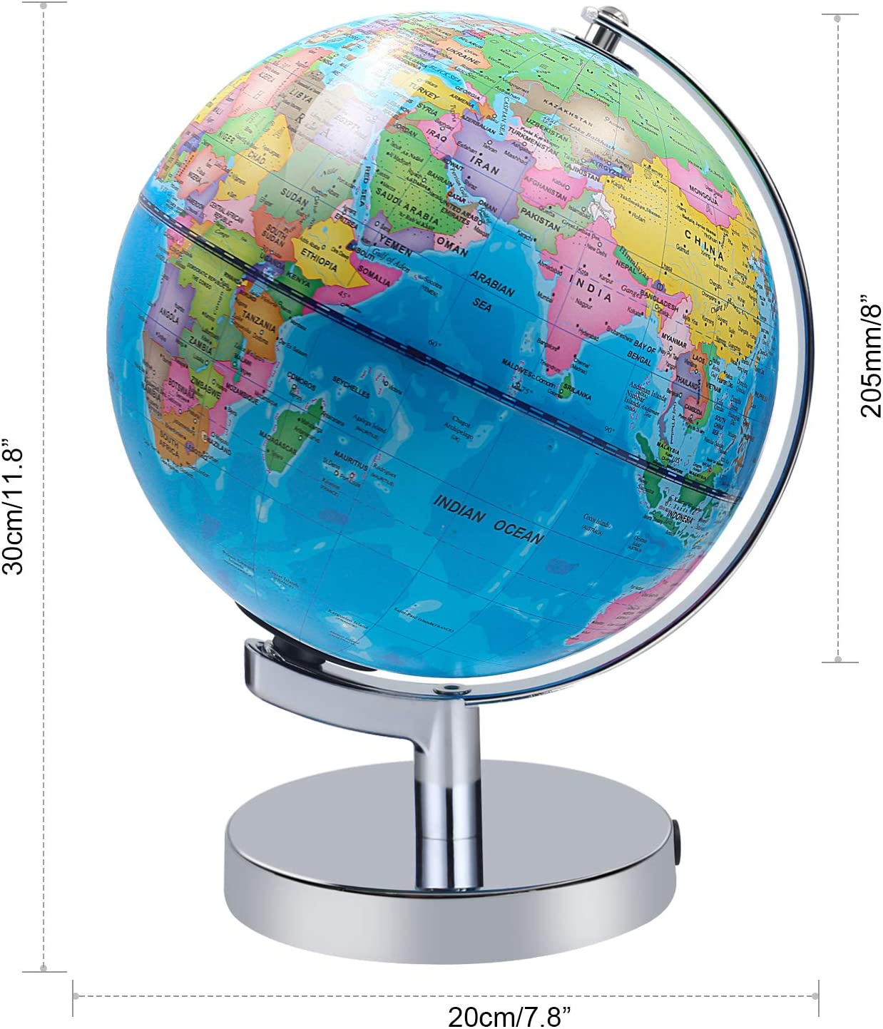 Detail Der Globus Ein Modell Der Erde Nomer 8