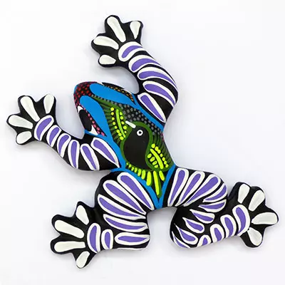 Detail Frog Skeleton Painting Nomer 16