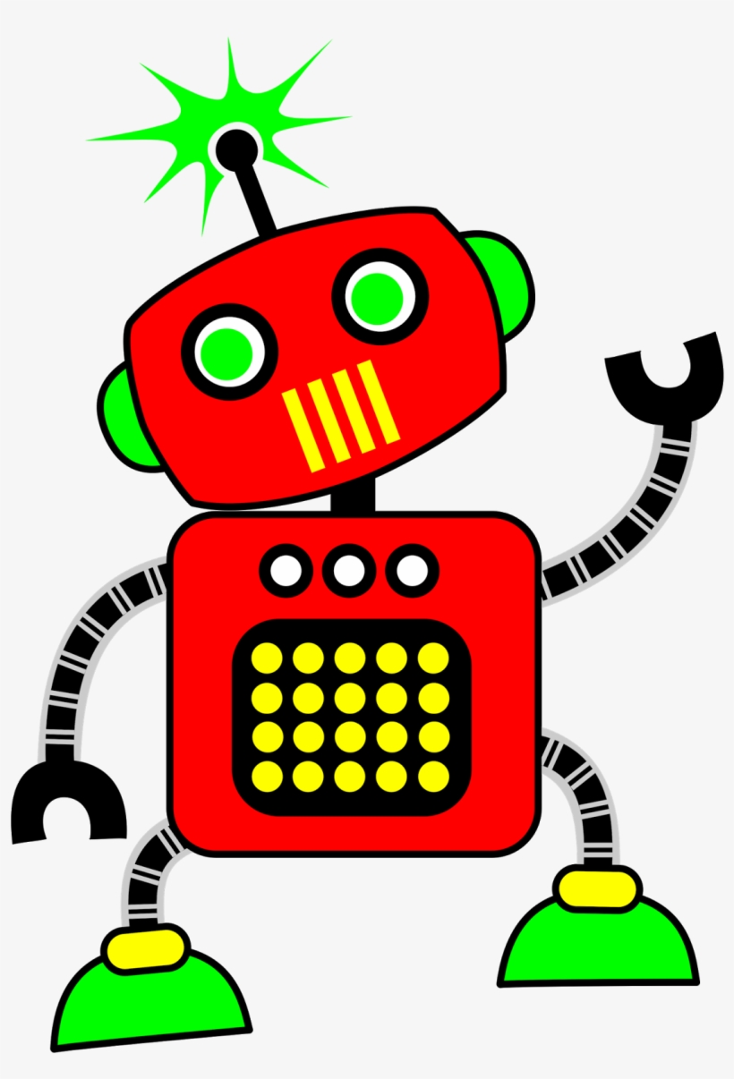 Detail Roboter Clipart Nomer 3