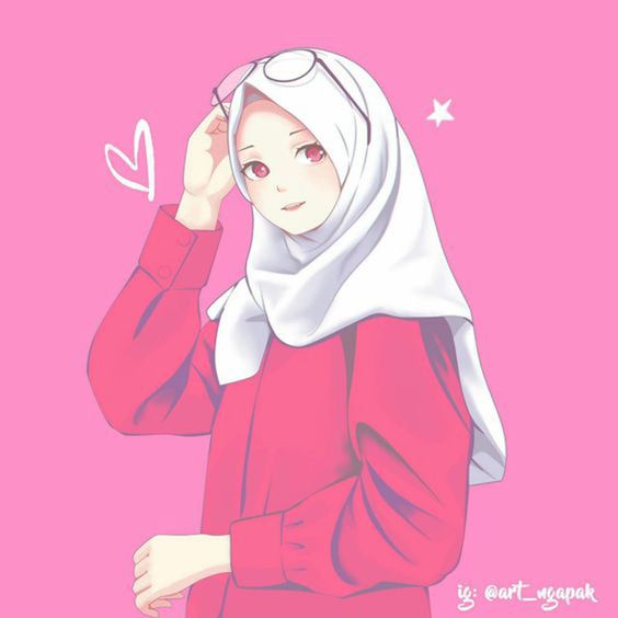 Detail Foto Animasi Berjilbab Nomer 14