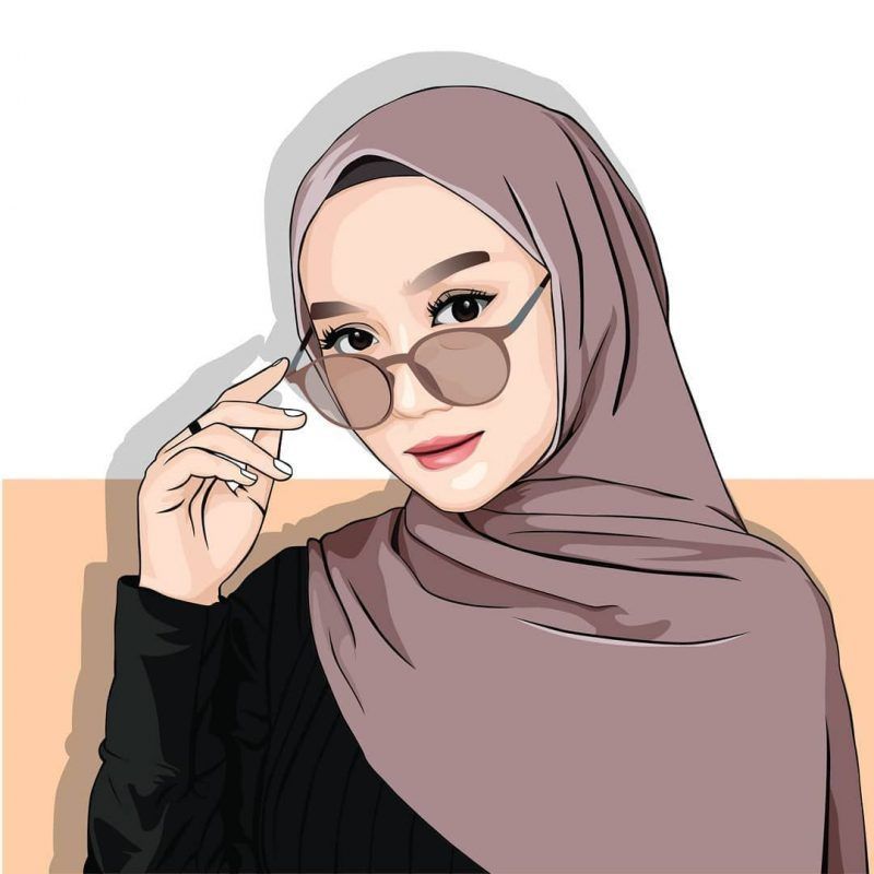 Detail Foto Animasi Berjilbab Nomer 32