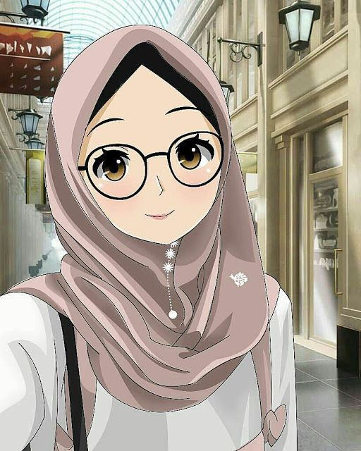 Detail Foto Animasi Muslimah Cantik Nomer 4