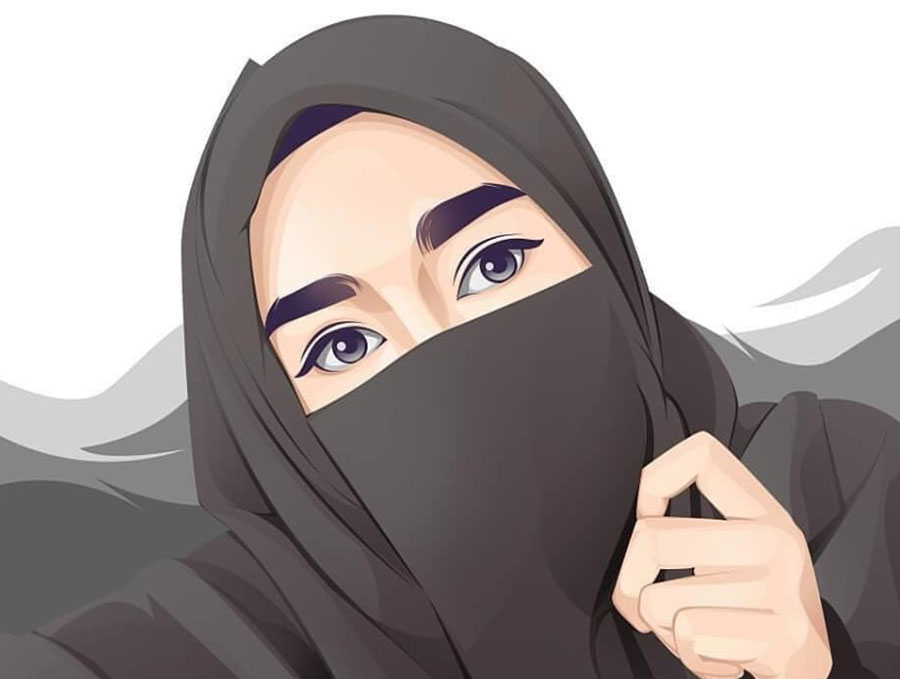 Detail Foto Animasi Wanita Muslimah Nomer 3