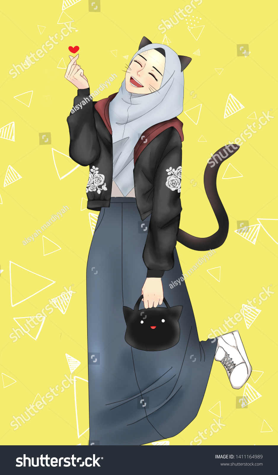 Detail Foto Anime Hijab Nomer 27