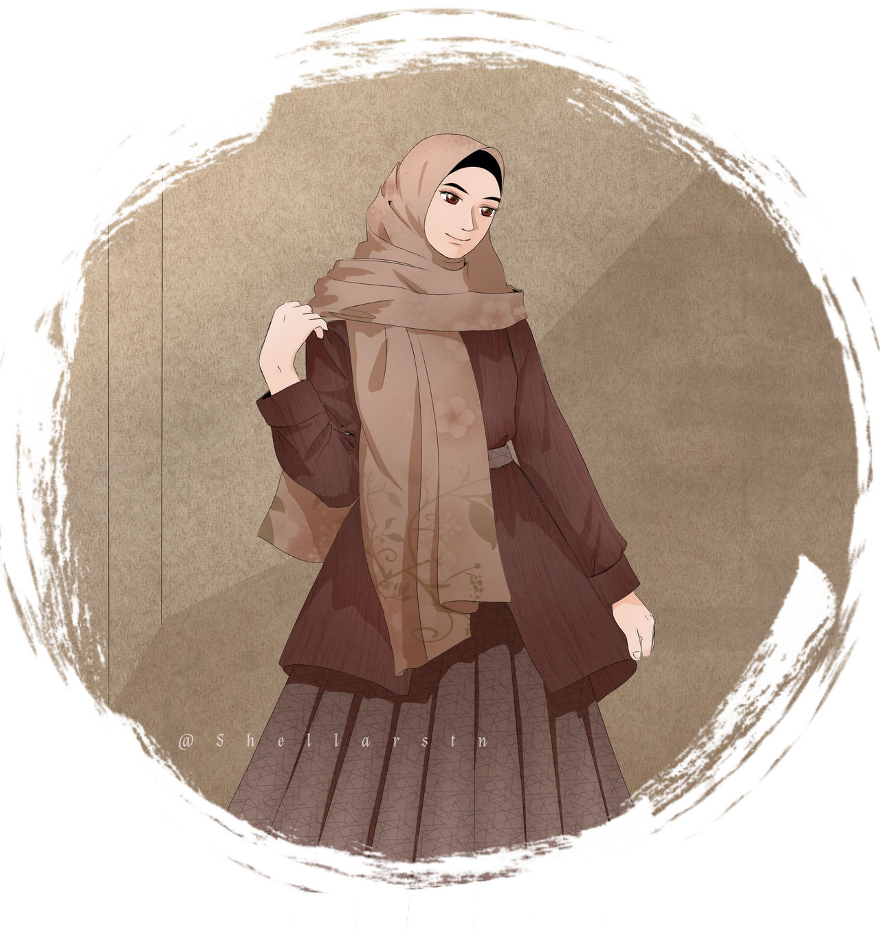 Detail Foto Anime Hijab Nomer 43
