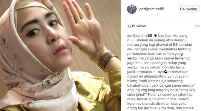 Detail Foto April Jasmine Sebelum Hijrah Nomer 14