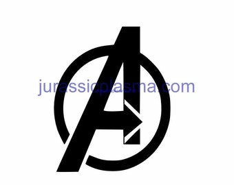 Detail Avengers Logo Wandtattoo Nomer 2