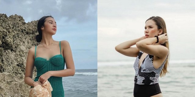 Detail Foto Artis Indonesia Liburan Di Pantai Nomer 24