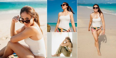 Detail Foto Artis Indonesia Liburan Di Pantai Nomer 48