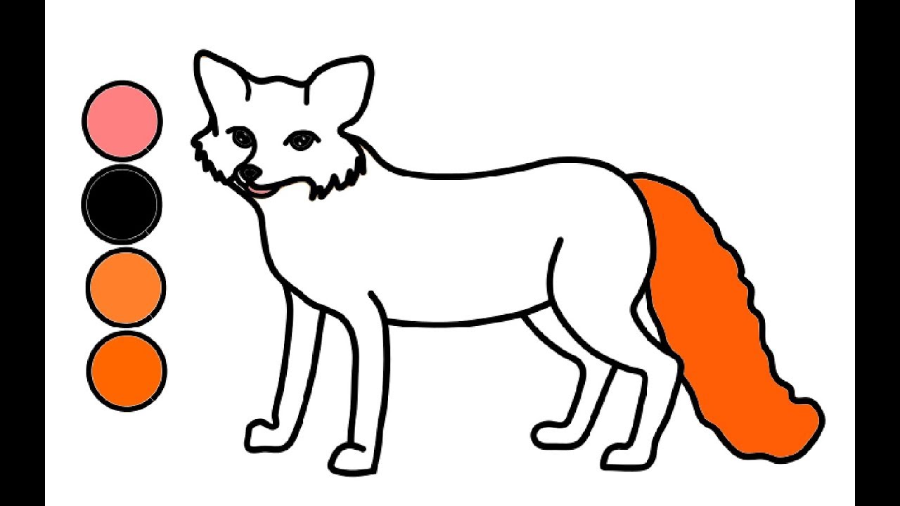 Fuchs Selber Malen - KibrisPDR