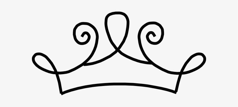 Detail Crown Line Drawing Nomer 13