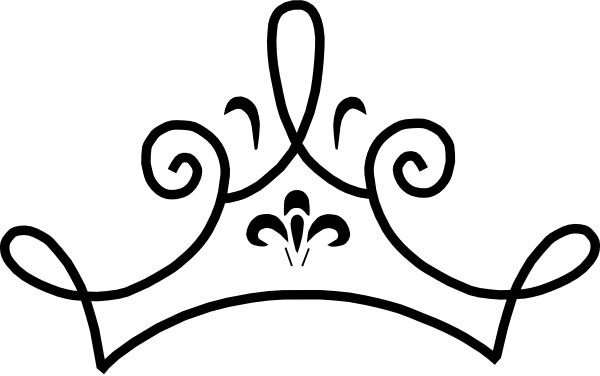 Detail Crown Line Drawing Nomer 17