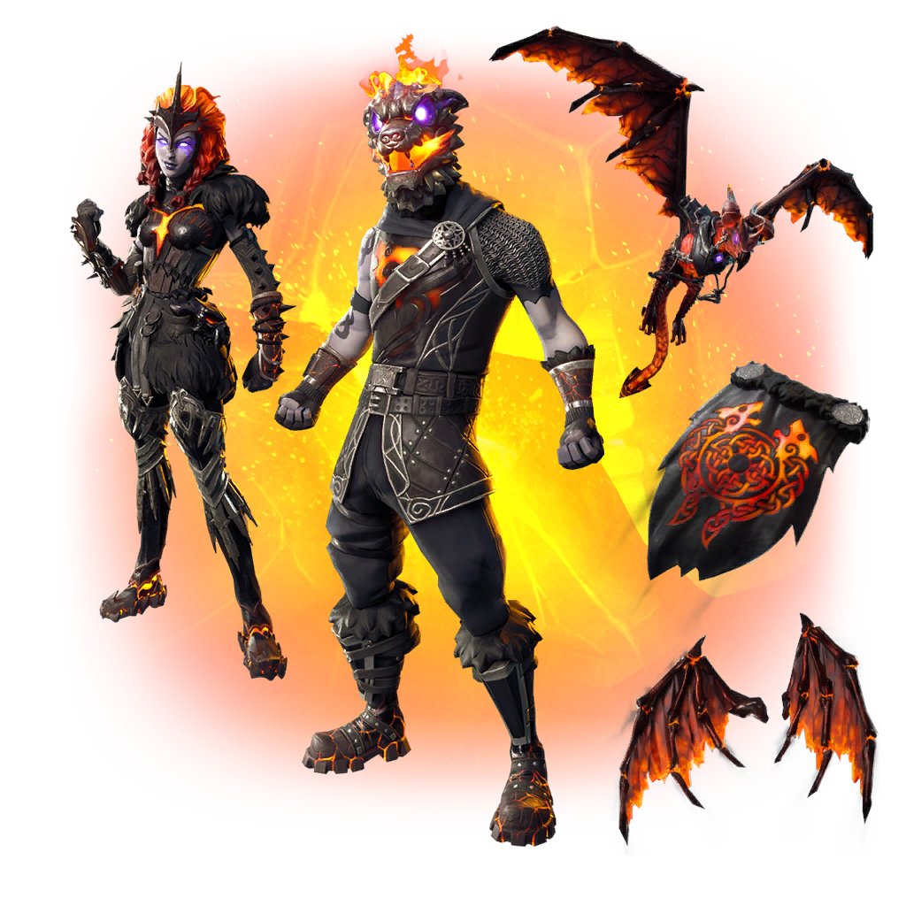 Detail Fortnite Molten Battle Hound Nomer 3