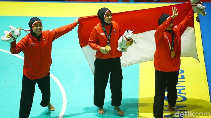 Detail Foto Atlet Pencak Silat Nomer 2