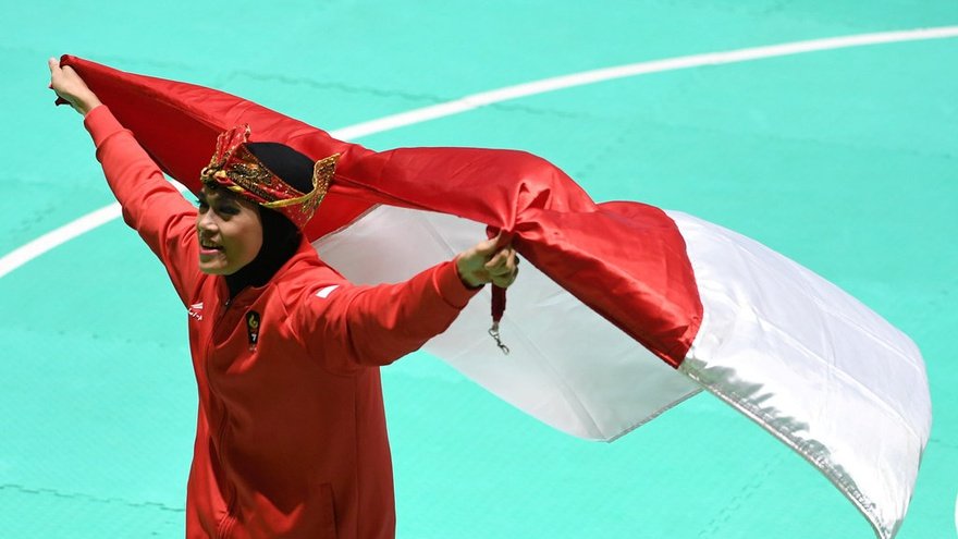 Detail Foto Atlet Pencak Silat Nomer 19