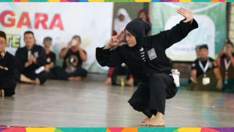 Detail Foto Atlet Pencak Silat Nomer 21