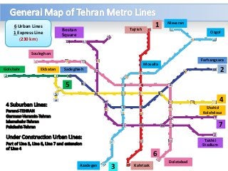 Detail Tehran Airport Metro Nomer 5