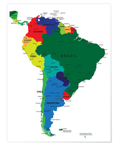 Detail Venezuela Weltkarte Nomer 11