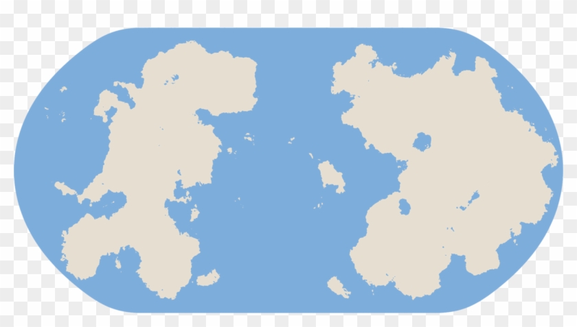 Detail World Map Blank Without Borders Nomer 6