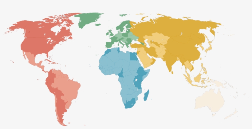 Detail World Map Blank Without Borders Nomer 10