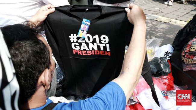 Detail Foto Baju 2019 Ganti Presiden Nomer 43