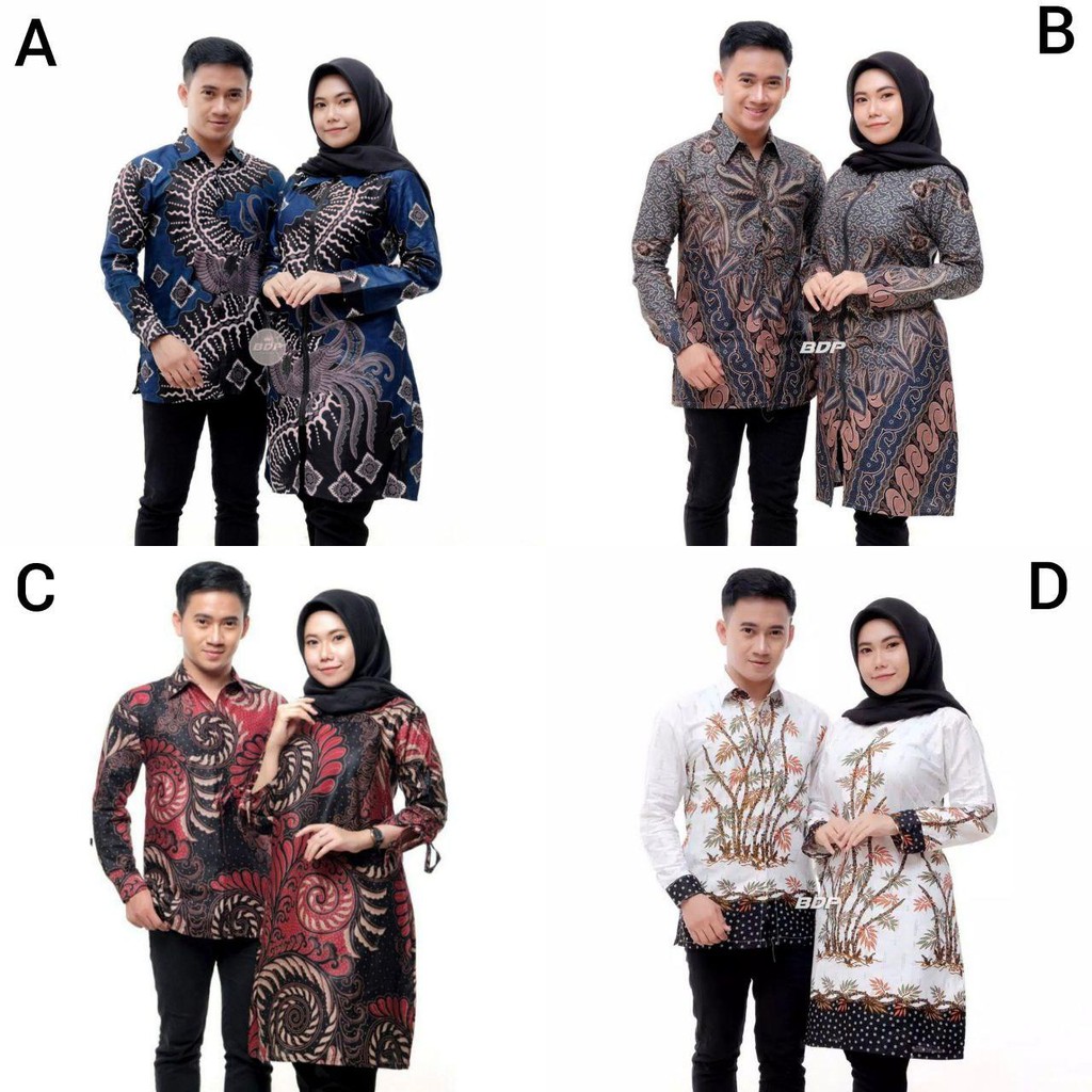 Detail Foto Baju Batik Couple Nomer 28