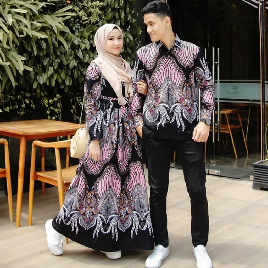 Detail Foto Baju Batik Couple Nomer 6