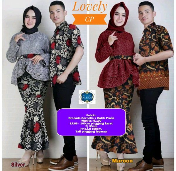 Download Foto Baju Batik Couple Nomer 53