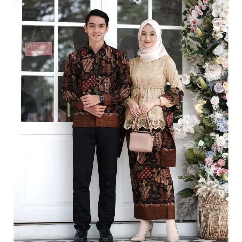 Detail Foto Baju Batik Couple Nomer 8