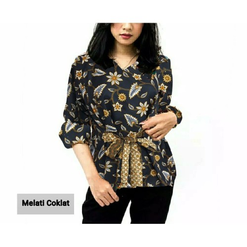 Detail Foto Baju Batik Wanita Nomer 14