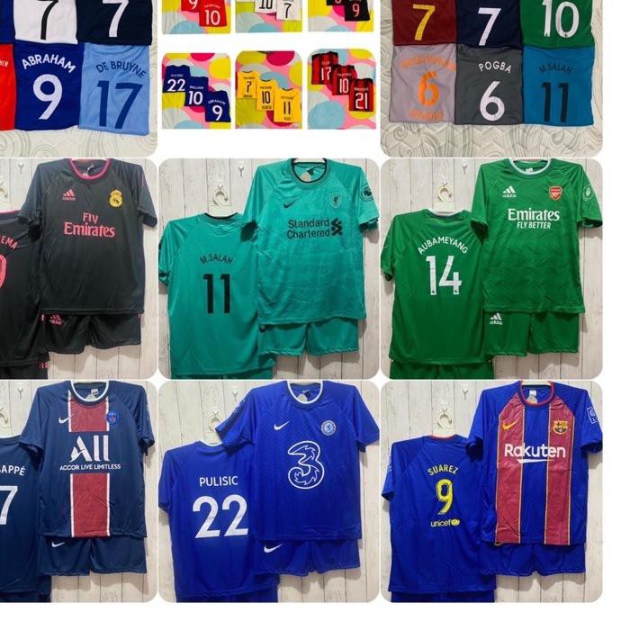 Detail Foto Baju Bola Nomer 47