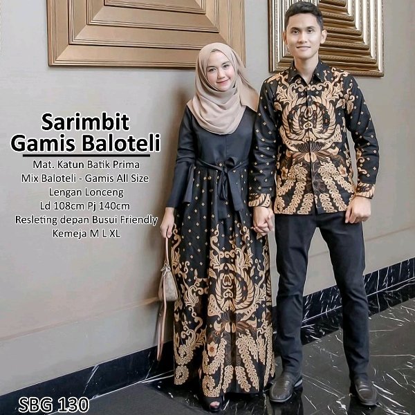 Detail Foto Baju Couple Batik Nomer 6