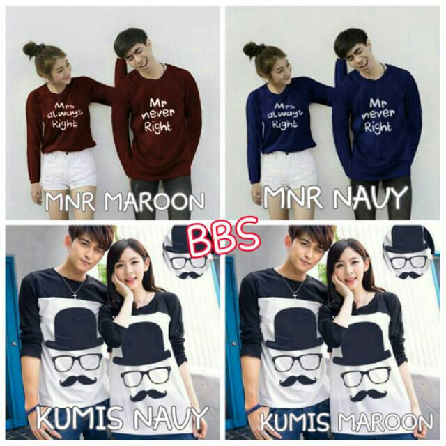 Detail Foto Baju Couple Lengan Panjang Nomer 21