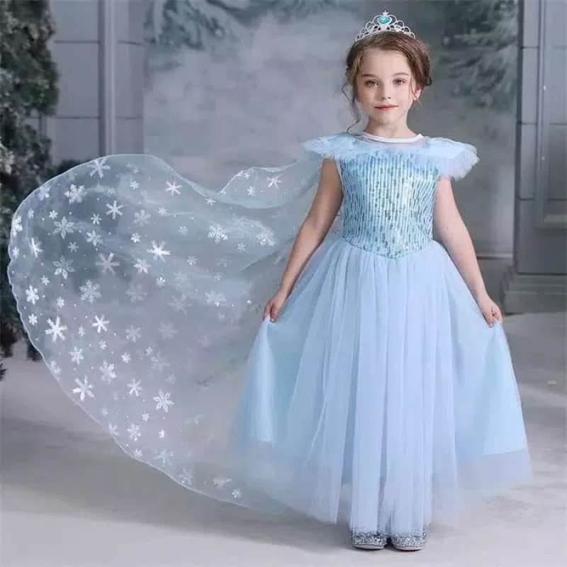 Detail Foto Baju Elsa Frozen Nomer 12