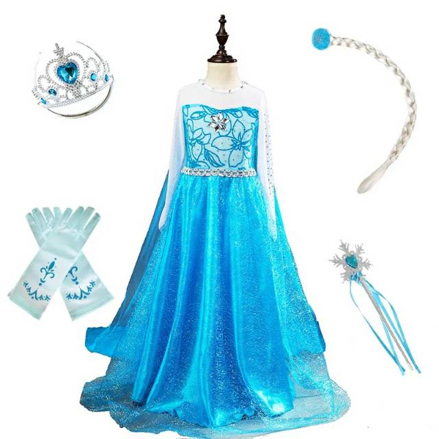 Detail Foto Baju Elsa Frozen Nomer 13