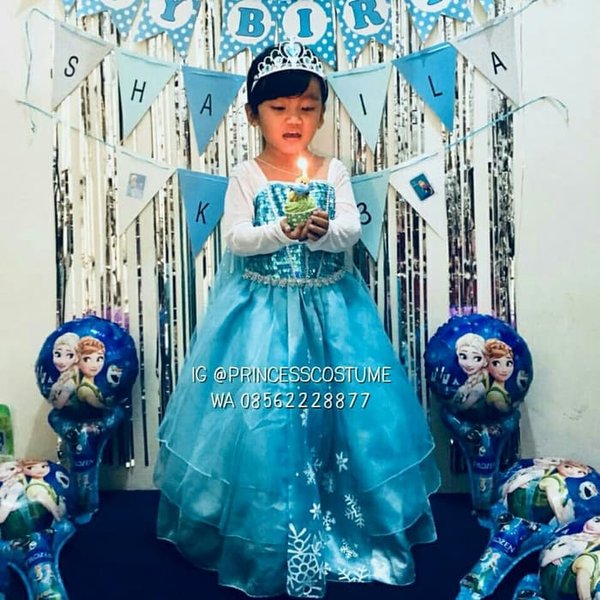 Detail Foto Baju Elsa Frozen Nomer 14