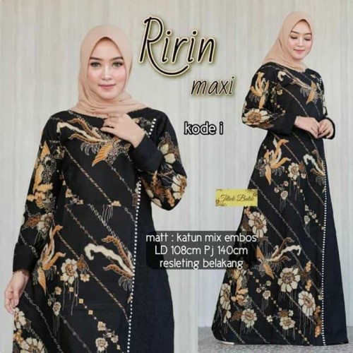 Detail Foto Baju Gamis Batik Nomer 15