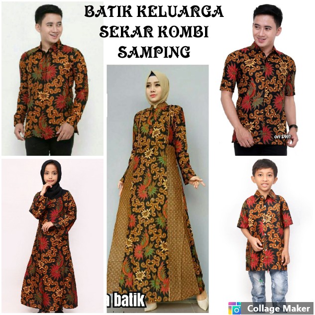 Detail Foto Baju Gamis Batik Nomer 21