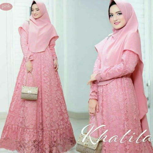 Detail Foto Baju Gamis Brokat Nomer 30