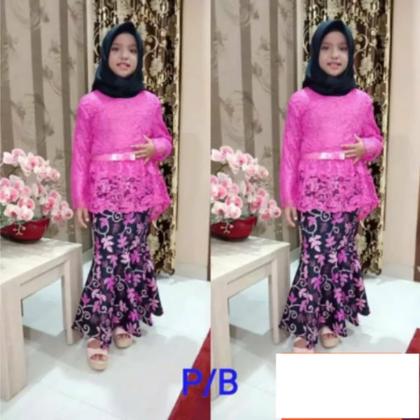 Detail Foto Baju Kebaya Anak Nomer 7