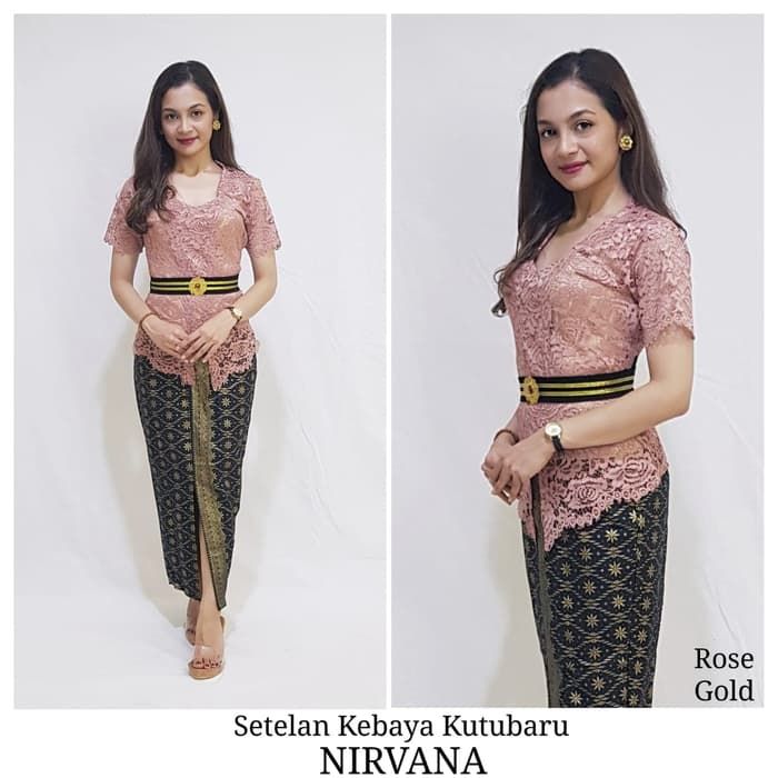 Detail Foto Baju Kebaya Lengan Pendek Nomer 14