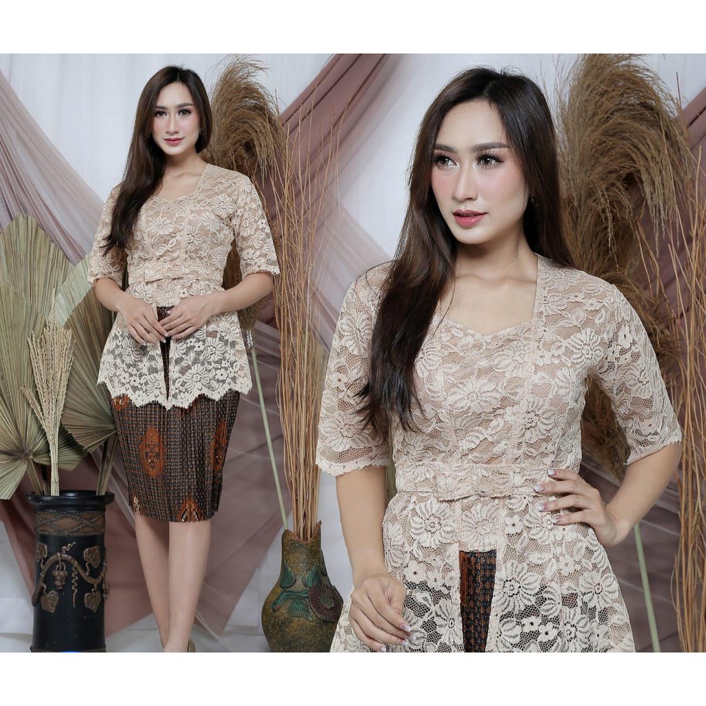 Detail Foto Baju Kebaya Lengan Pendek Nomer 15