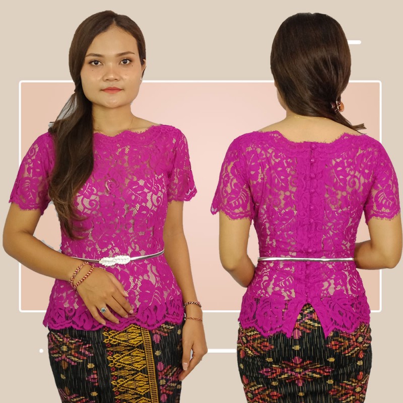 Detail Foto Baju Kebaya Lengan Pendek Nomer 20