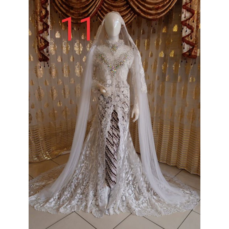 Detail Foto Baju Kebaya Pengantin Nomer 24