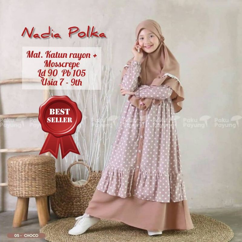 Detail Foto Baju Muslim Anak Perempuan Nomer 11