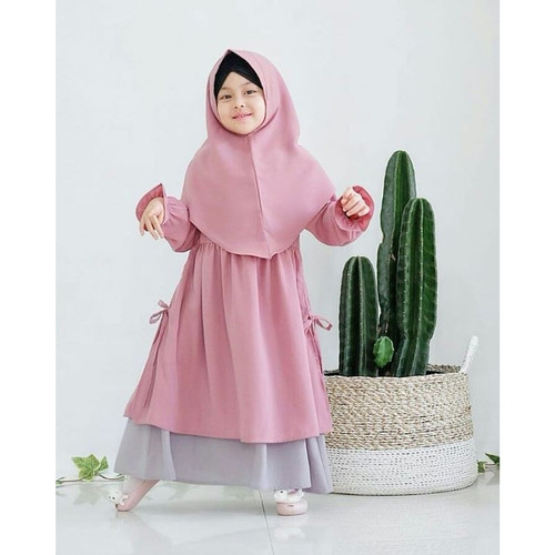 Detail Foto Baju Muslim Anak Perempuan Terbaru Nomer 15