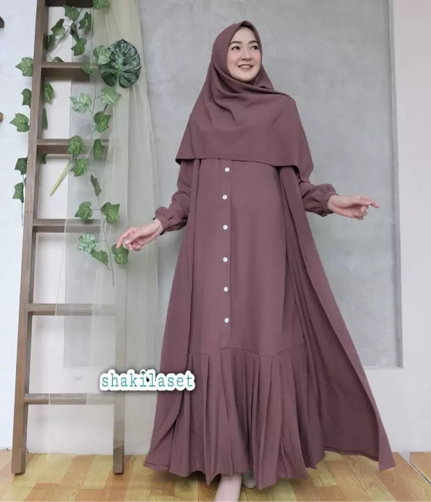 Detail Foto Baju Muslim Wanita Terbaru Nomer 10