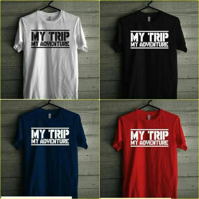 Foto Baju My Trip My Adventure - KibrisPDR