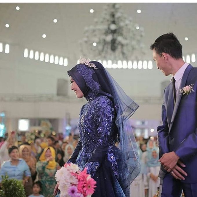 Detail Foto Baju Pengantin Muslim Nomer 12